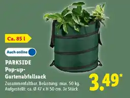 Lidl PARKSIDE Pop-up-Gartenabfallsack Angebot