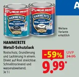 Lidl HAMMERITE Metall-Schutzlack Angebot