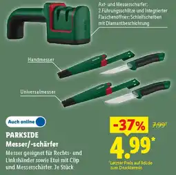 Lidl PARKSIDE Messer/-schärfer Angebot