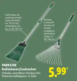 Lidl PARKSIDE Außenbesen/Laubbrechen Angebot