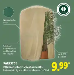 Lidl PARKSIDE Pflanzenschutz-Vlieshaube XXL Angebot
