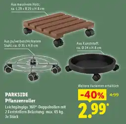 Lidl PARKSIDE Pflanzenroller Angebot
