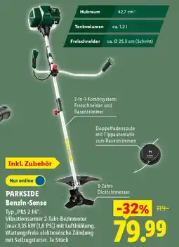 Lidl PARKSIDE Benzin-Sense Angebot