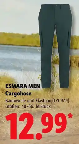Lidl ESMARA MEN Cargohose Angebot