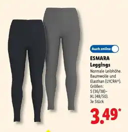 Lidl ESMARA Leggings Angebot