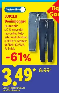 Lidl LUPILU Denimjogger Angebot