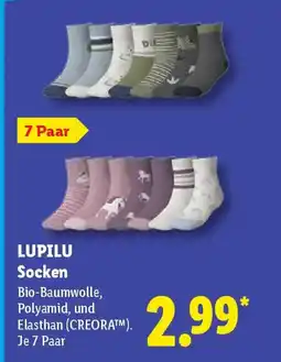 Lidl LUPILU Socken Angebot