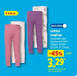 Lidl LUPILU Leggings Angebot