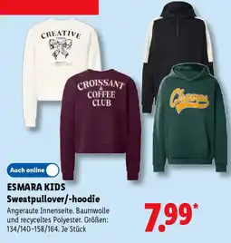 Lidl ESMARA KIDS Sweatpullover/-hoodie Angebot