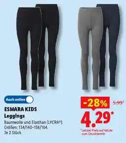 Lidl ESMARA KIDS Leggings Angebot
