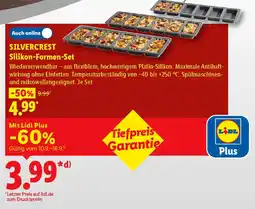 Lidl SILVERCREST Silikon-Formen-Set Angebot