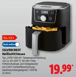 Lidl SILVERCREST Heißluftfritteuse Angebot