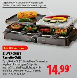 Lidl SILVERCREST Raclette-Grill Angebot