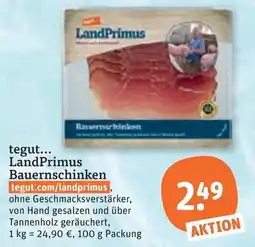 tegut LandPrimus Bauernschinken Angebot