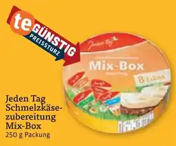 tegut Jeden Tag Schmelzkäsezubereitung Mix-Box Angebot