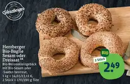 tegut Herzberger Bio-Baglie Sesam oder Dreisaat Angebot