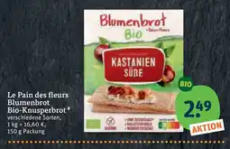 tegut Blumenbrot Bio-Knusperbrot Angebot