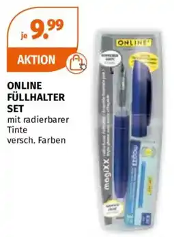 Müller ONLINE FÜLLHALTER SET Angebot