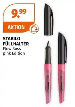 Müller STABILO FÜLLHALTER Flow Boss pink Edition Angebot