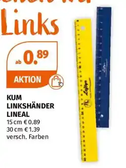 Müller KUM LINKSHÄNDER LINEAL Angebot