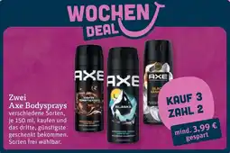 tegut Axe Bodysprays Angebot