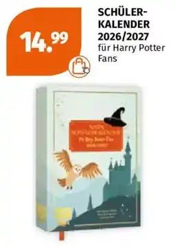 Müller SCHÜLER-KALENDER für Harry Potter Fans Angebot