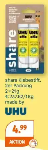 Müller UHU stic share Klebestift Angebot