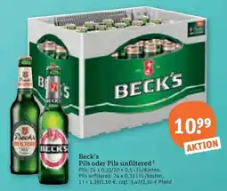 tegut Beck's Pils unfiltered Angebot