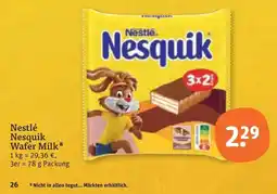 tegut Nestlé Nesquik Wafer Milk Angebot