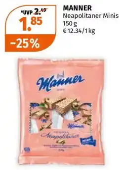 Müller MANNER Neapolitaner Minis Angebot