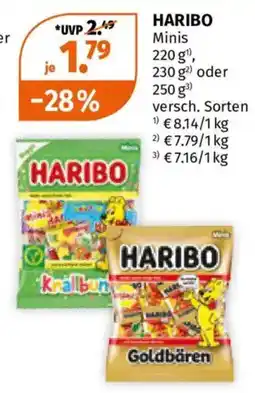 Müller HARIBO Minis Angebot