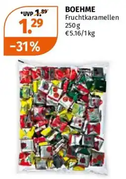 Müller BOEHME Fruchtkaramellen Angebot