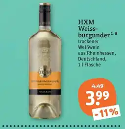 tegut HXM Weissburgunder Angebot
