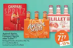 tegut Aperol Spritz, Campari Spritz oder Lillet Angebot