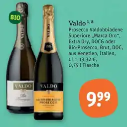 tegut Valdo Prosecco Angebot