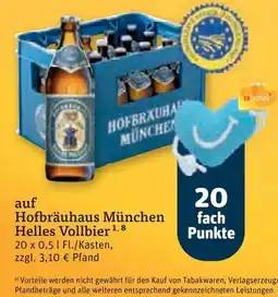 tegut Hofbräuhaus München Helles Vollbier Angebot