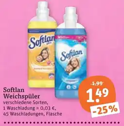 tegut Softlan Weichspüler Angebot