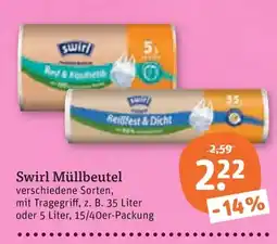 tegut Swirl Müllbeutel Angebot