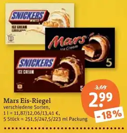 tegut Mars Eis-Riegel Angebot