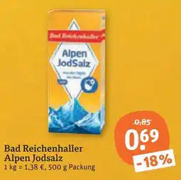 tegut Bad Reichenhaller Alpen JodSalz Angebot