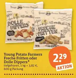 tegut Young Potato Farmers Freche Fritten oder Dolle Dippers Angebot