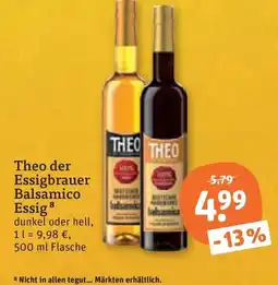 tegut Theo der Essigbrauer Balsamico Essig Angebot