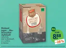 tegut Bioland tegut... Bio-Streuobst-Apfelsaft Angebot