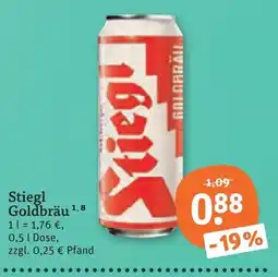 tegut Stiegl Goldbräu Angebot