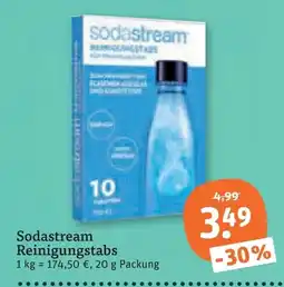 tegut Sodastream Reinigungstabs Angebot