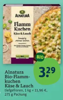 tegut Alnatura Bio-Flammkuchen Käse & Lauch Angebot