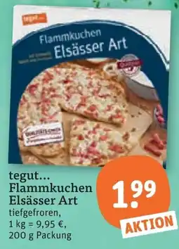 tegut tegut Flammkuchen Elsässer Art Angebot
