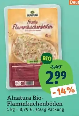 tegut Alnatura Bio-Flammkuchenböden Angebot