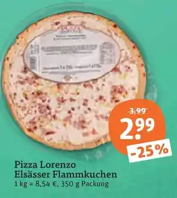 tegut Pizza Lorenzo Elsässer Flammkuchen Angebot