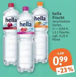 tegut hella Frucht Angebot